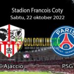 ac ajaccio vs psg